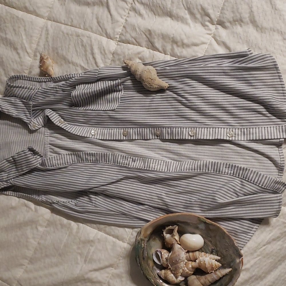 Xs button up tank